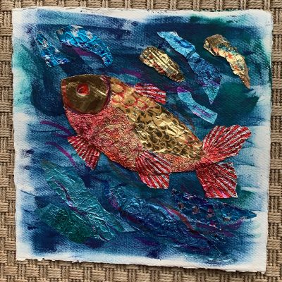 Elizabeth Shaw's Fish 305mm x 305mm